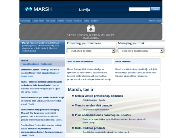 Marsh, SIA